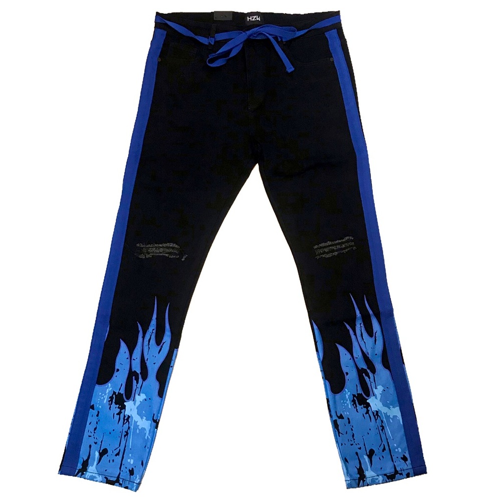 Men’s “Blue Flame” jeans. Size 34, and 36.